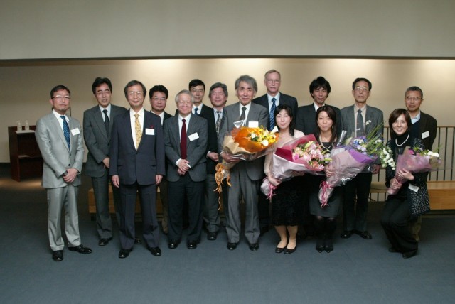 永田和宏教授　1回目の定年退職